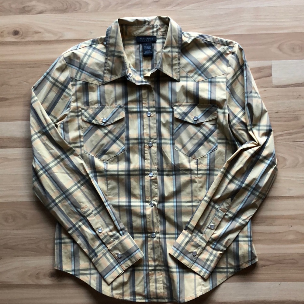 The Limited Plaid Shirt